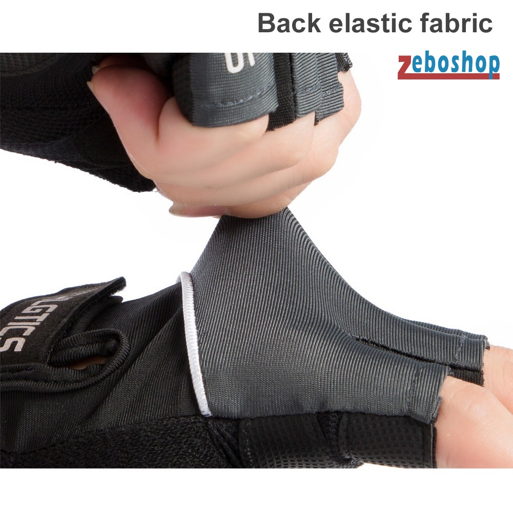 1 Đôi Găng Tay Thể Thao Nửa Ngón Chống Trượt Thoáng Khí Cho Nam Nữ