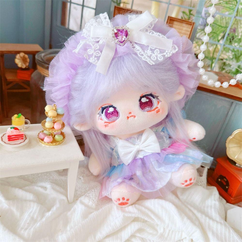 CHOOKEY Băng Đô Cài Tóc Đính Búp Bê Nhồi Bông Dễ Thương