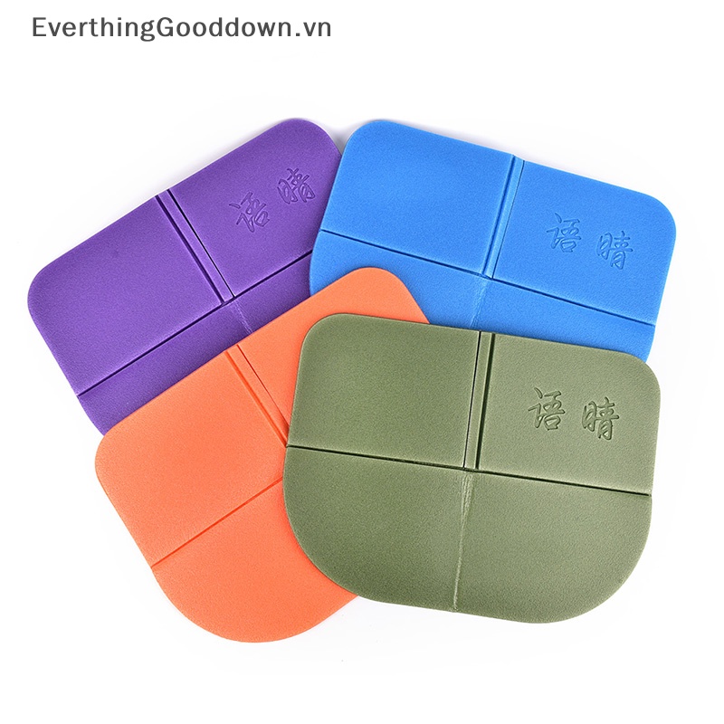 Everthinggooddown Đệm Ngồi Bằng Xốp Có Thể Gấp Gọn Dùng Khi Đi Cắm Trại / Leo Núi /