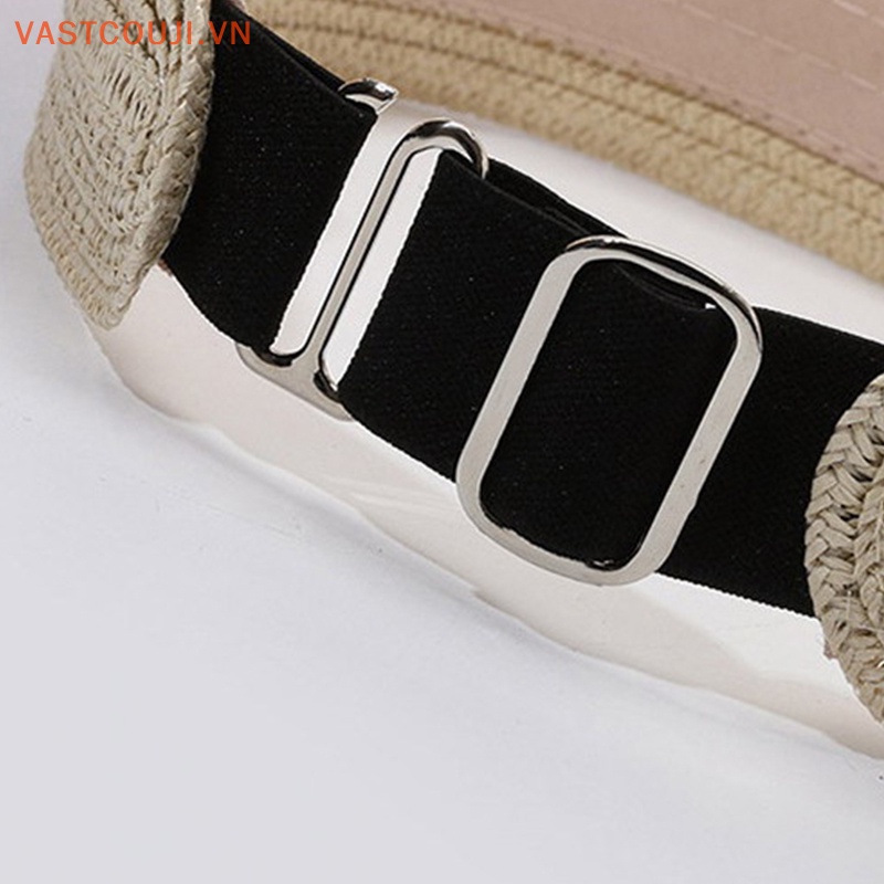 Mũ Tai Bèo Vành Rộng Hở Chóp Chống Tia Cực Tím Tùy Chỉnh Phong Cách Hàn Quốc Xinh Xắn