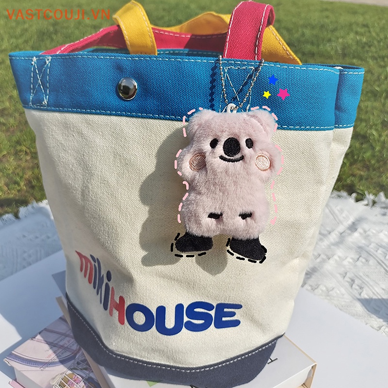 Móc Khóa Gấu Koala Nhồi Bông Dễ Thương Dùng Trang Trí