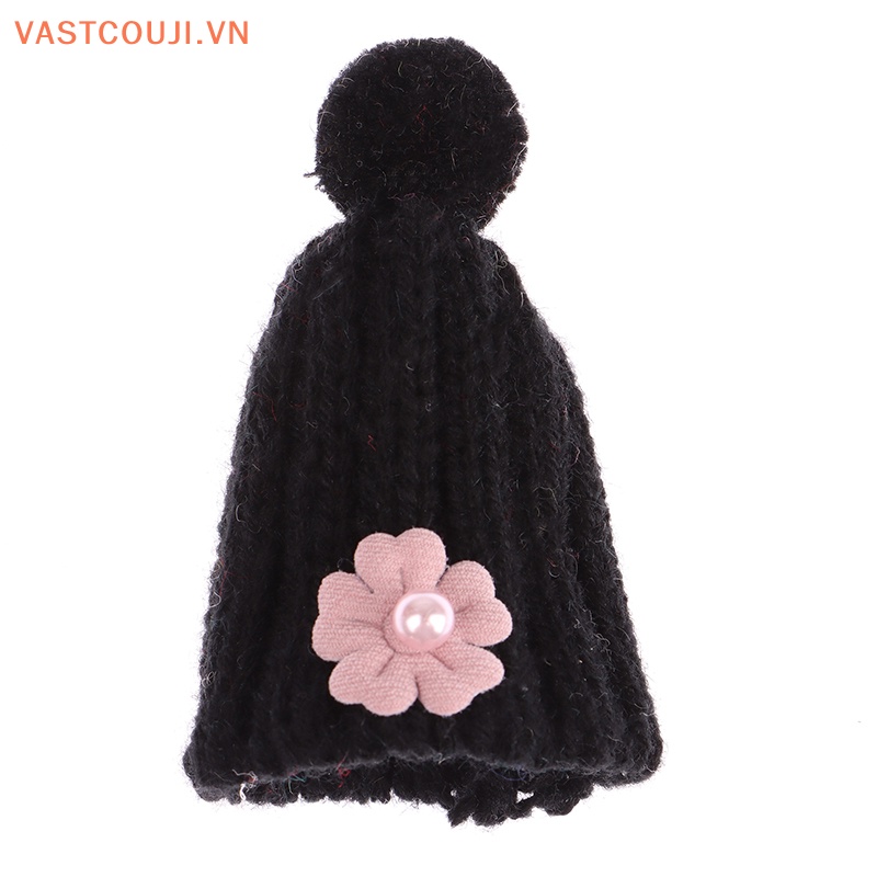 1 Mũ beanie Đan Thủ Công Thời Trang Cho Nhà Búp Bê 1: 6