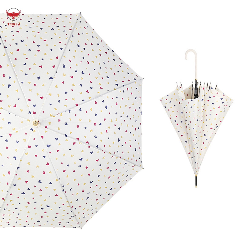 Dù Che Nắng Chống Tia UV Họa Tiết Kẻ Sọc Phong Cách Retro