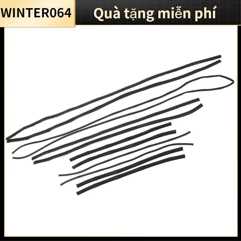 Winter064 6 Chiếc Xe Ô Tô Cao Su Dây Giảm Tiếng Ồn Cách Âm Thân Cây Thời Tiết Thay Thế Cho Mẫu Tesla Model 3