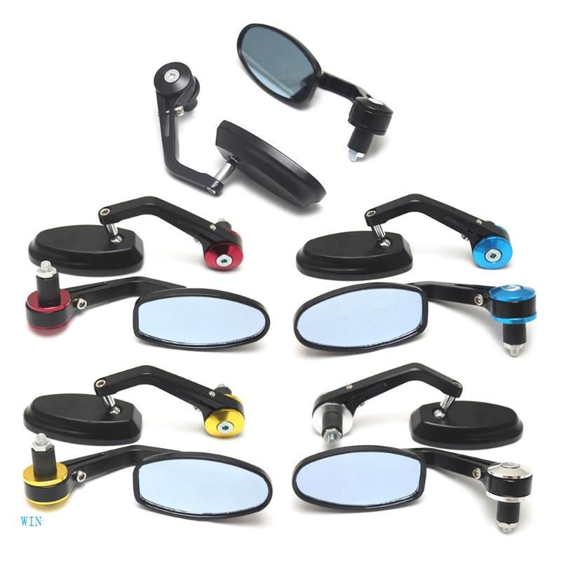 Gương Chiếu Hậu Xoay 360 Độ Gắn Tay Lái Xe Máy 7 8 22mm