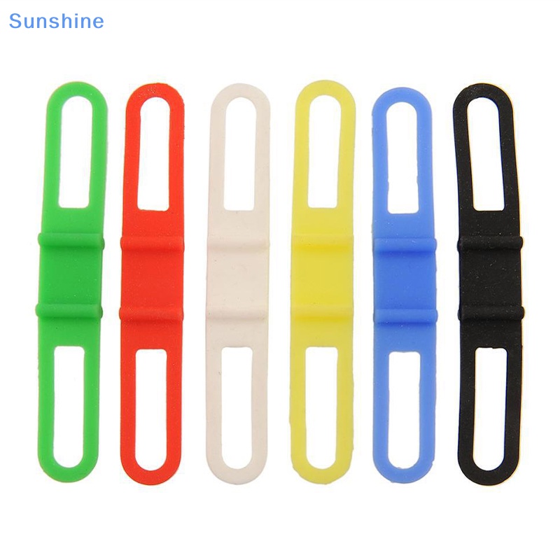 Dây Buộc Đèn Bằng Silicon Cho Xe Đạp