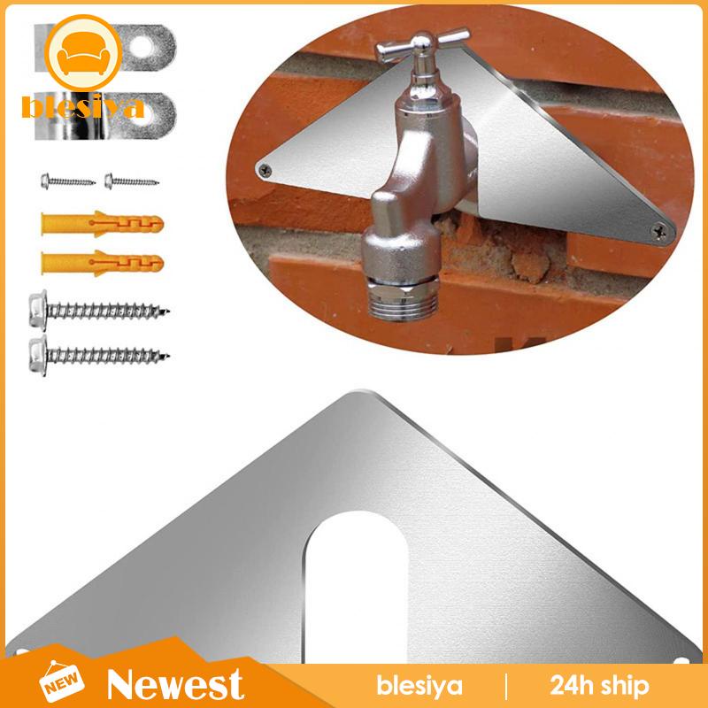 [Blesiya] Giá Đỡ Vòi Nước Hình Tam Giác Không Cần Tháo Gỡ