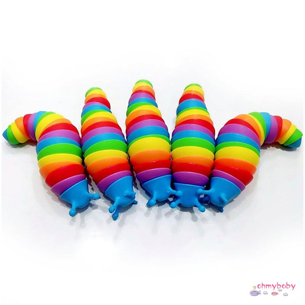 [OMB] 3D Fidget Sên Sáng Tạo Đồ Chơi Giải Tỏa Căng Thẳng Đại Dương Mô Hình Động Vật Khớp Nối Thực Tế Côn Trùng Quà Tặng Sinh Nhật Cho Trẻ Em [Z/2]