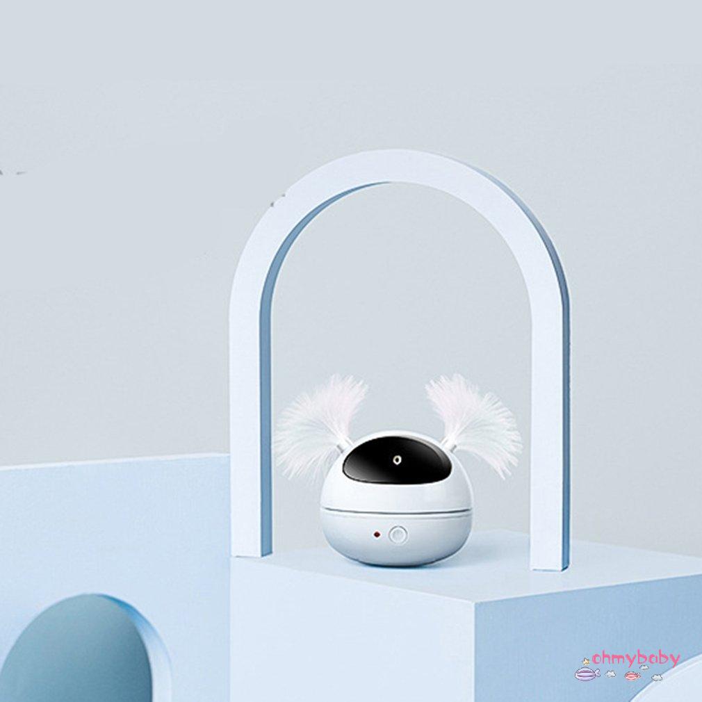 [Ready] Mèo Đồ Chơi Robot Điện Tương Tác Trêu Cước Lông Vũ Tự Động Thông Minh Cho Thú Cưng [Z/1]