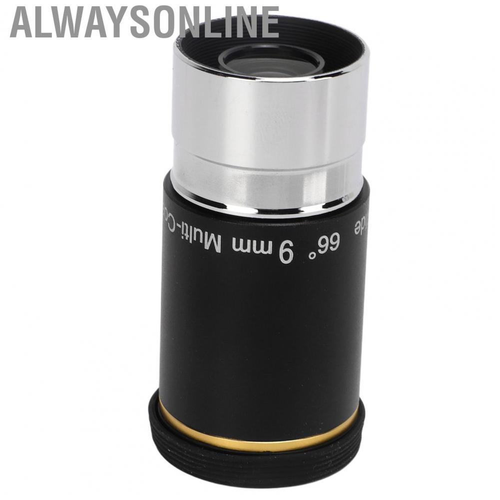 Alwaysonline 66 Degrees Eyepiece Wide Angle Optical Glass Astronomical  for Watching Scenery