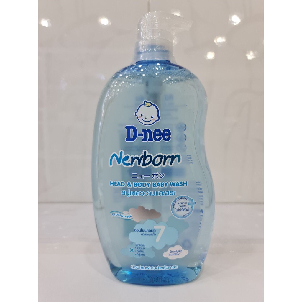 Sữa tắm gội toàn thân Dnee cho bé 200ml/380ml/800ml