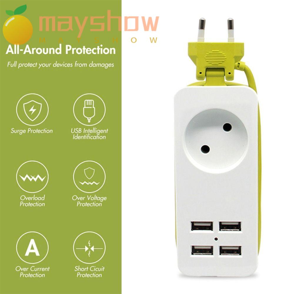 Ổ Cắm Điện Gắn Tường Tiêu Chuẩn EU Dài 1.5m Tiện Dụng