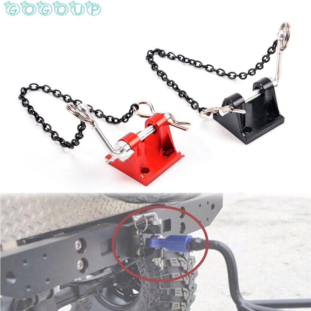 Bộ Móc Và Dây Xích Bằng Kim Loại Chất Lượng Cao Dành Cho Xe Điều Khiển Từ Xa T raxxas TRX4 TAMIYA CC01 D90 D110 1 / 10