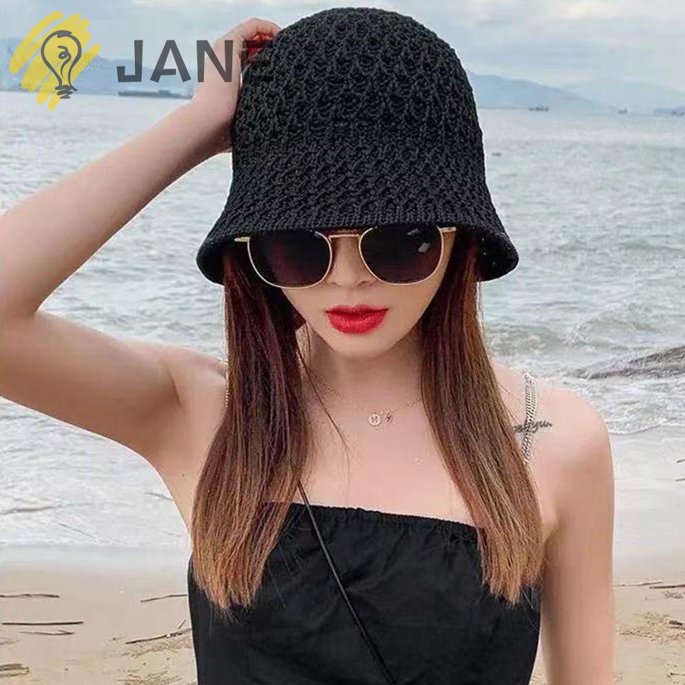 Mũ Bucket Chất Liệu Mềm Mại Thoáng Khí Thời Trang Trẻ Trung Cho Nữ
