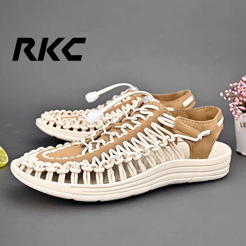 Giày Sandal Dệt Tay Nhiều Màu Sắc HZFMS0241