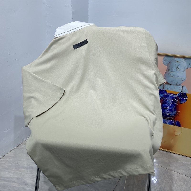 Áo Thun Polo Ngắn Tay In Họa Tiết Thời Trang Đường Phố 1977