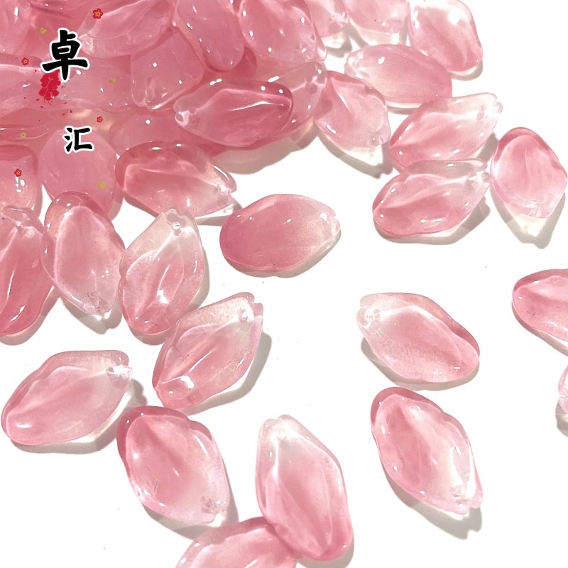 Túi 100 Hạt Xỏ Lỗ Hình Cánh Hoa Xinh Xắn 13 * 20mm Dùng Để Làm Đồ Trang Sức Thủ Công