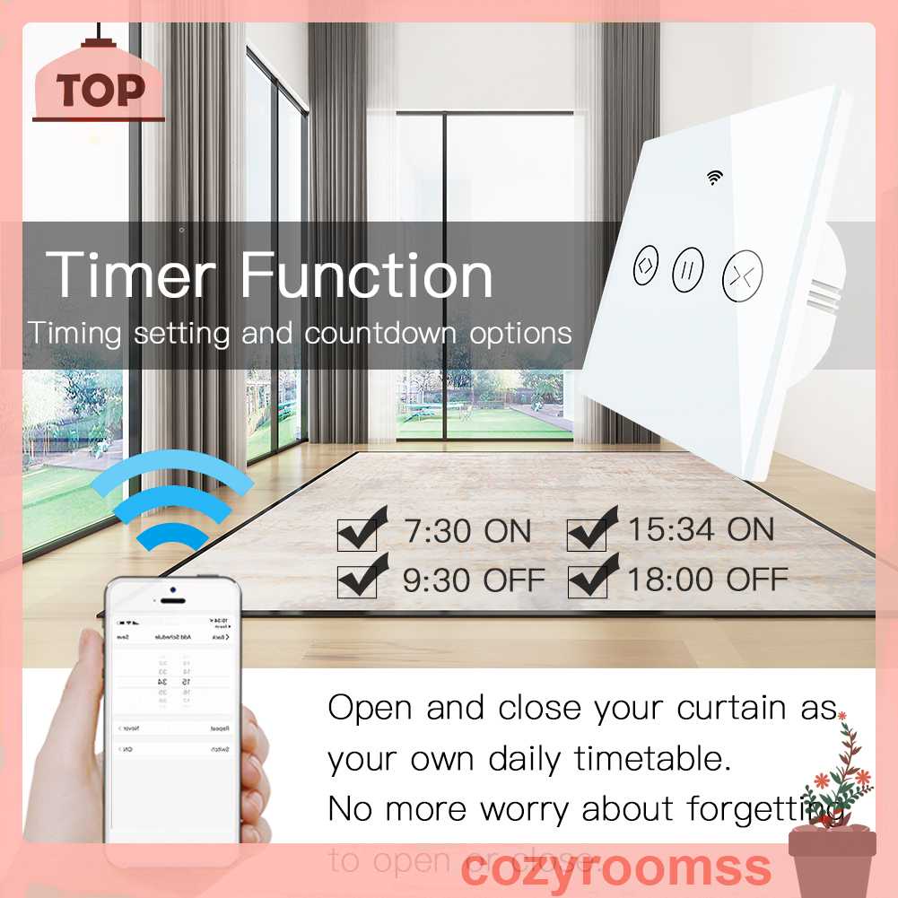 Công TắC RèM CửA Thông Minh WiFi