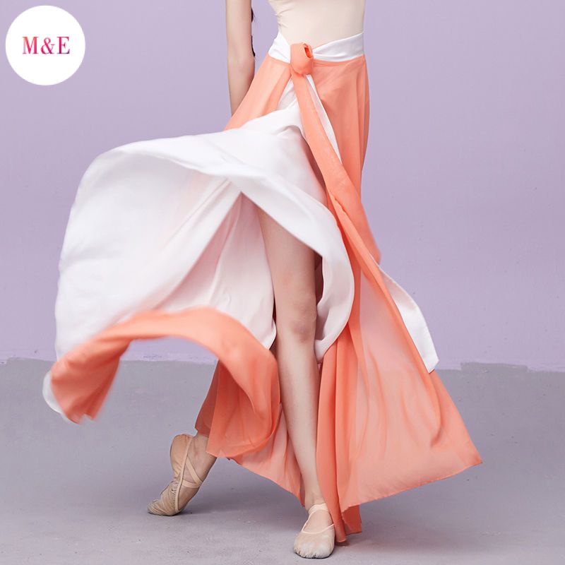 M &amp; E Bán Trực Tiếp Từ Nhà Máy Váy Múa Một Mảnh Cổ Điển Thơ Wanjiang Cùng Phong Cách Aoyama Fandai