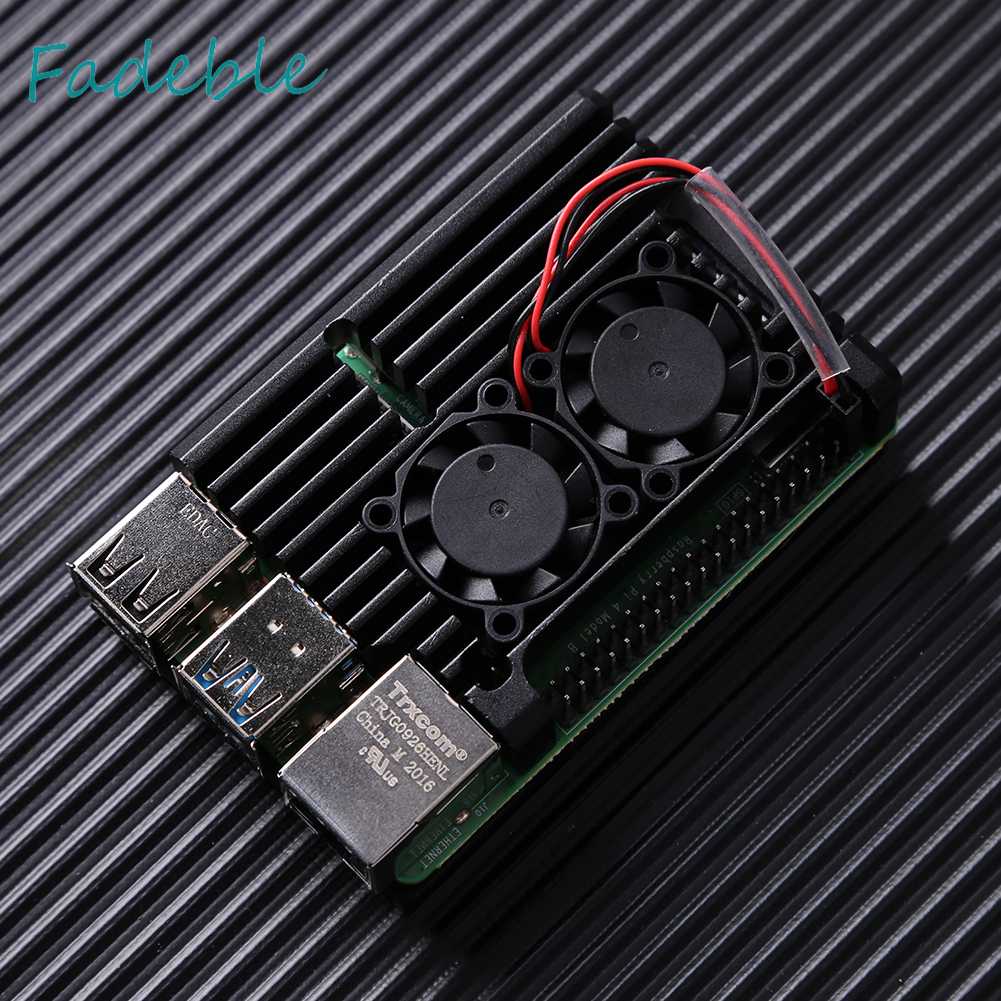 Vỏ Nhôm Làm Mát + Dụng Cụ Cho Raspberry Pi 4 Model B