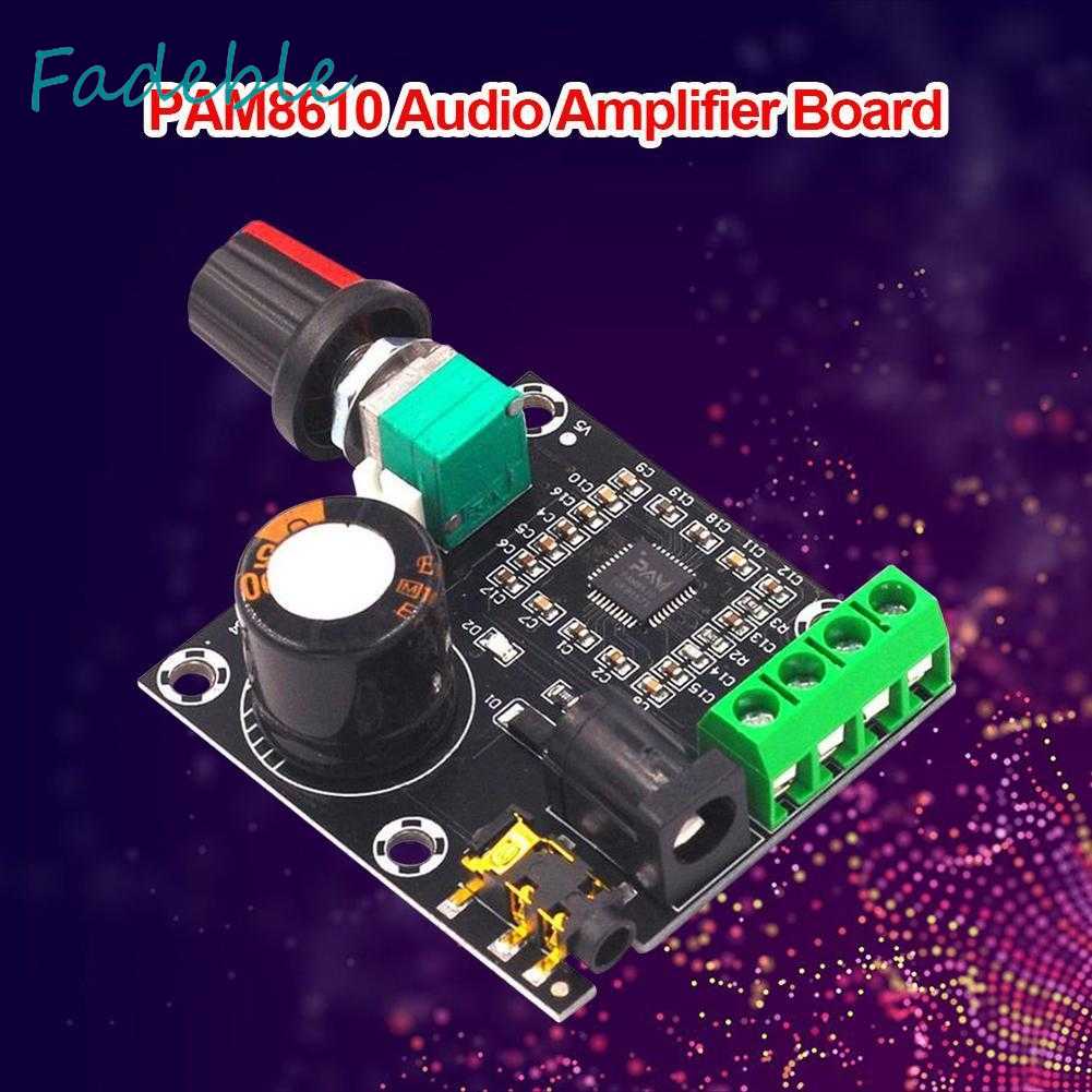 Mô Đun Khuếch Đại Âm Thanh Kỹ Thuật Số PAM8610 Class D 15W + 15W 12V DC