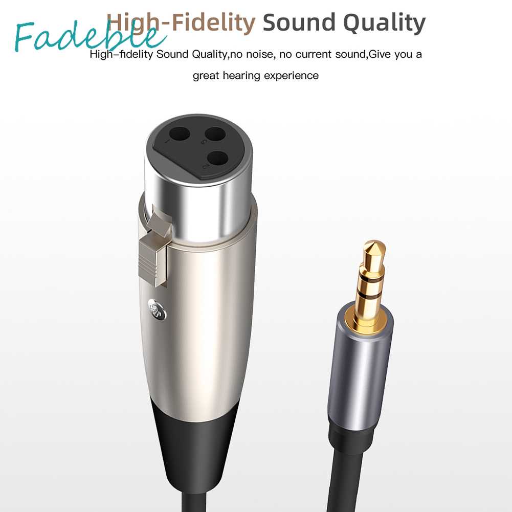 Dây Cáp Âm Thanh Nối Dài Tai Nghe Chốt Cắm 3.5mm XLR 1.5m