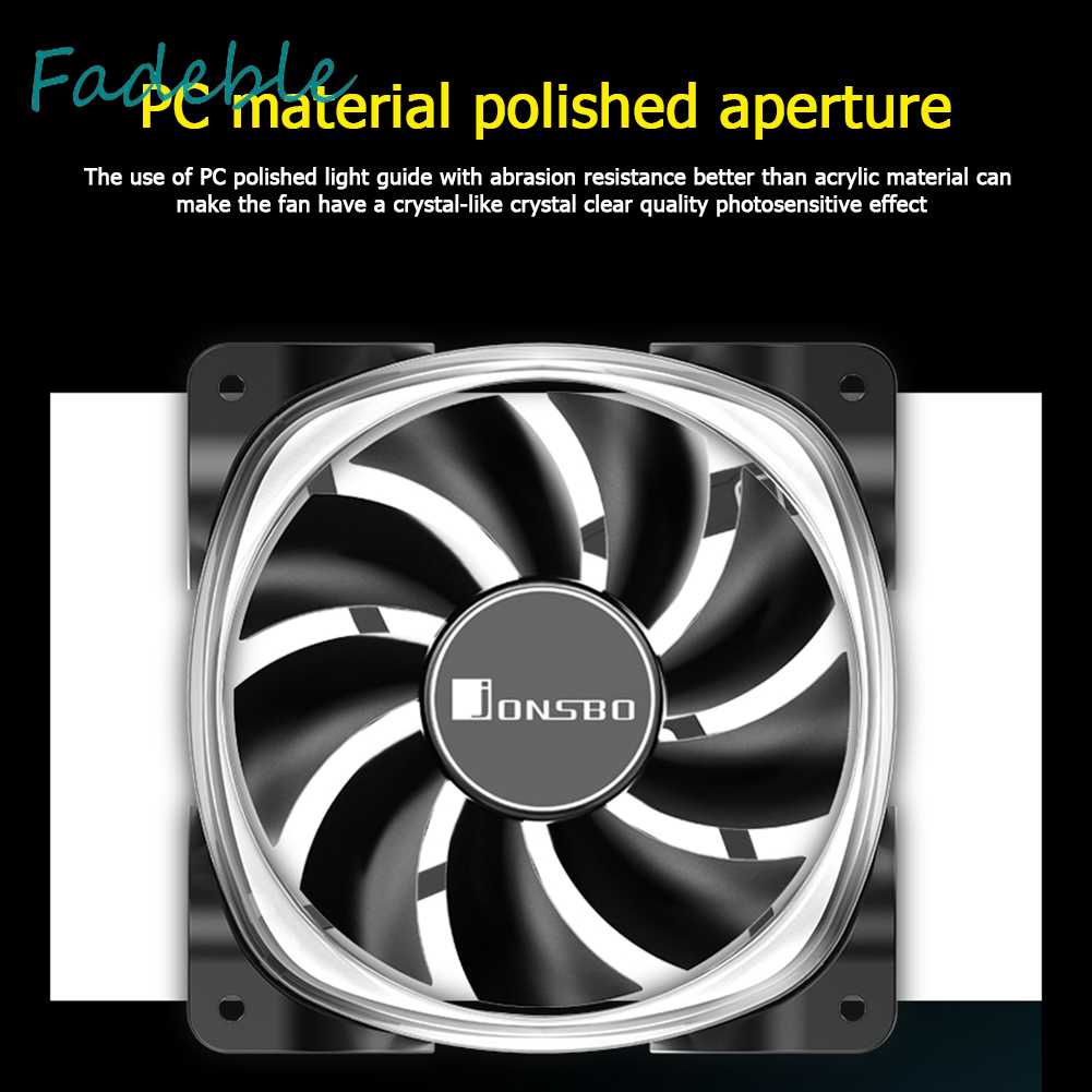 Quạt TảN NhiệT Jonsbo FR-701 12cm 5V ARGB Cho PC