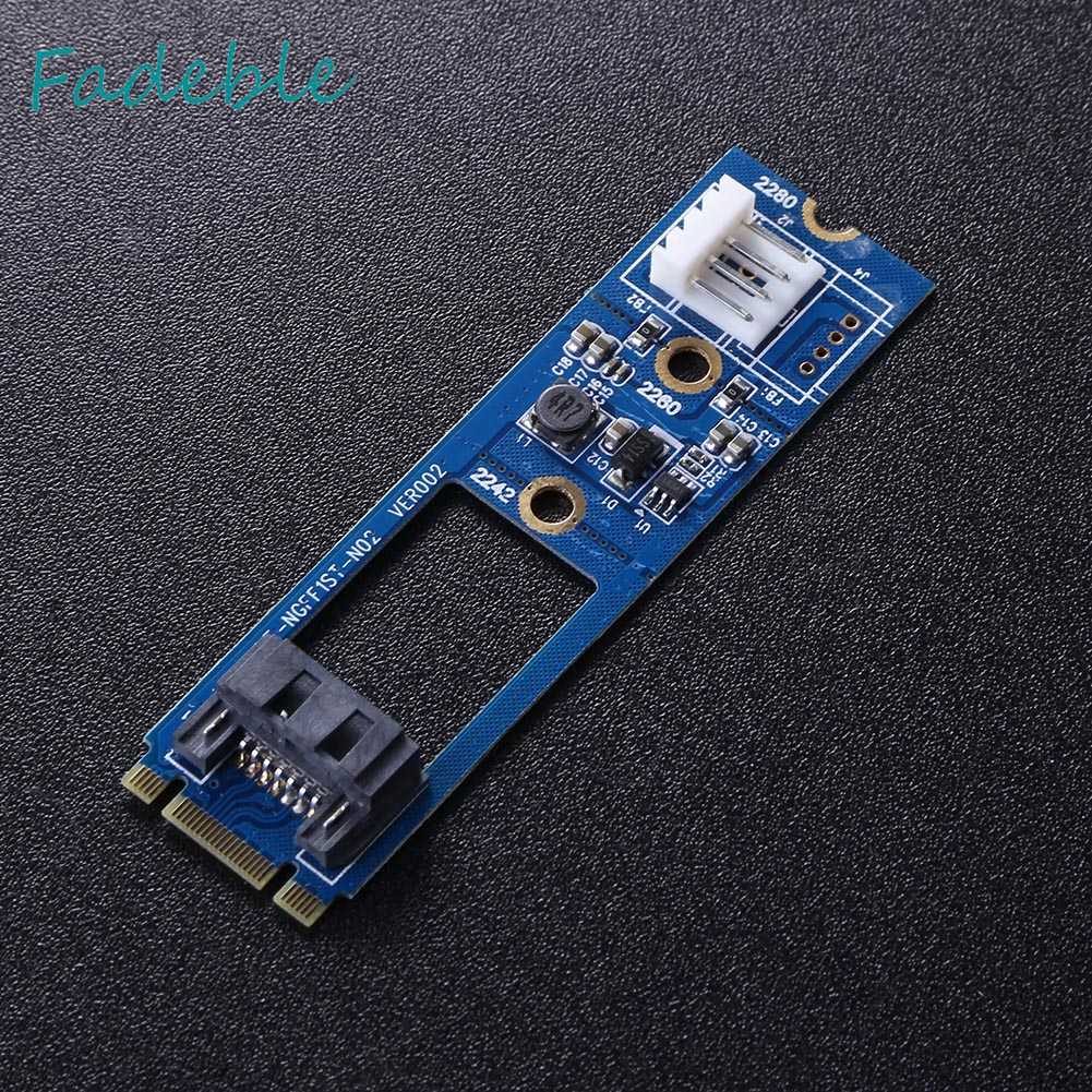 Cáp ChuyểN ĐổI M.2 NGFF SATA Sang 7Pin SATA M2 Sang SATA