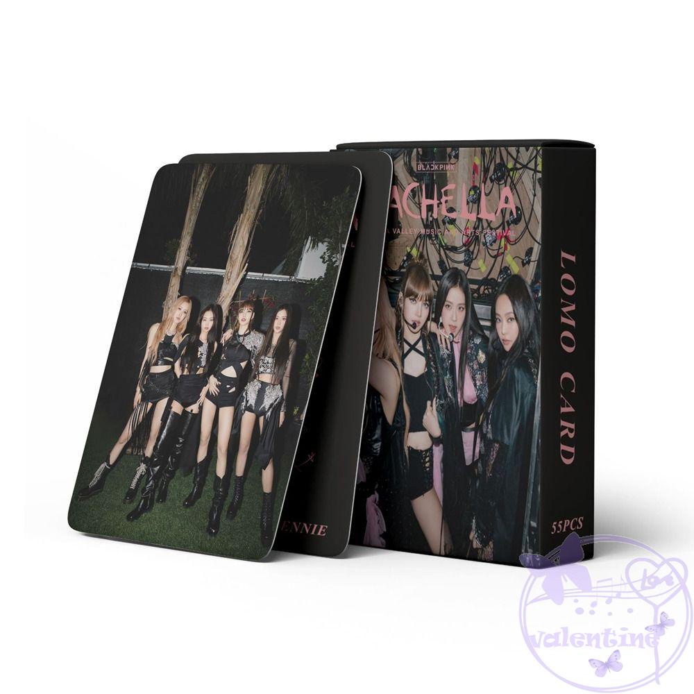 Set 55 Tấm Thẻ Ảnh Lomo Nhóm Nhạc Blackpink Hd