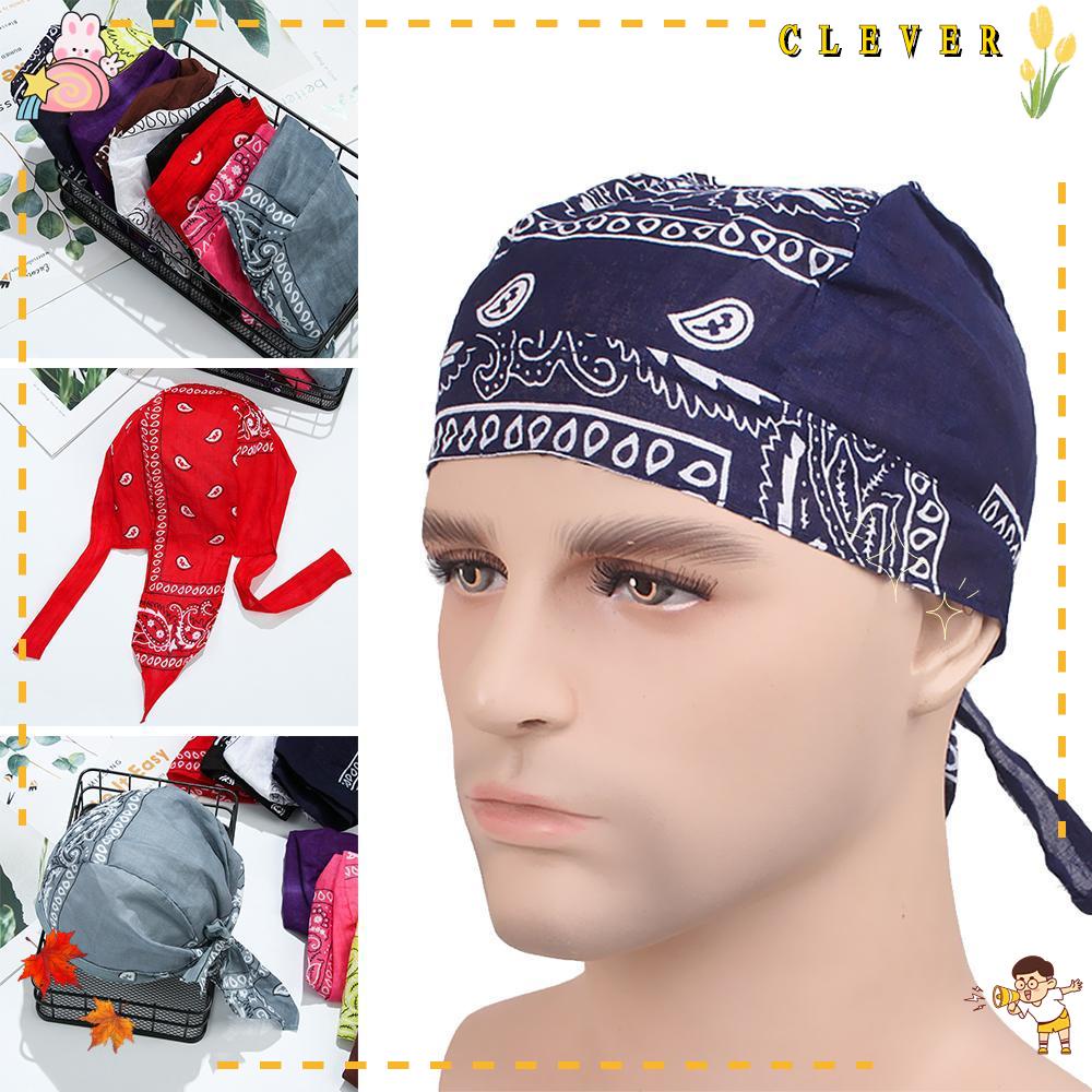 Nón Trùm Đầu Bằng Cotton Mau Khô Phong Cách Cướp Biển Cho Nữ