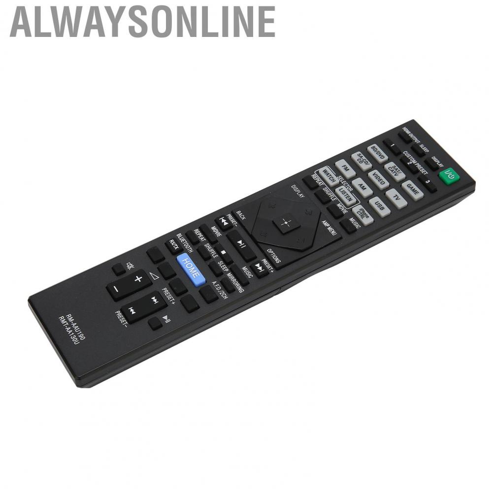Alwaysonline RMTAA130U RMAAU190 Replacement  Controller For AV STRDH550 STRDH750