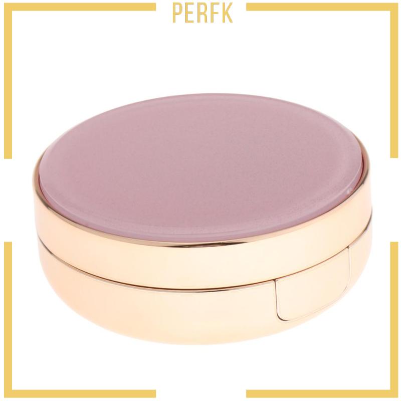 Hộp Rỗng Đựng Mút Trang Điểm Có Gương Tiện Dụng