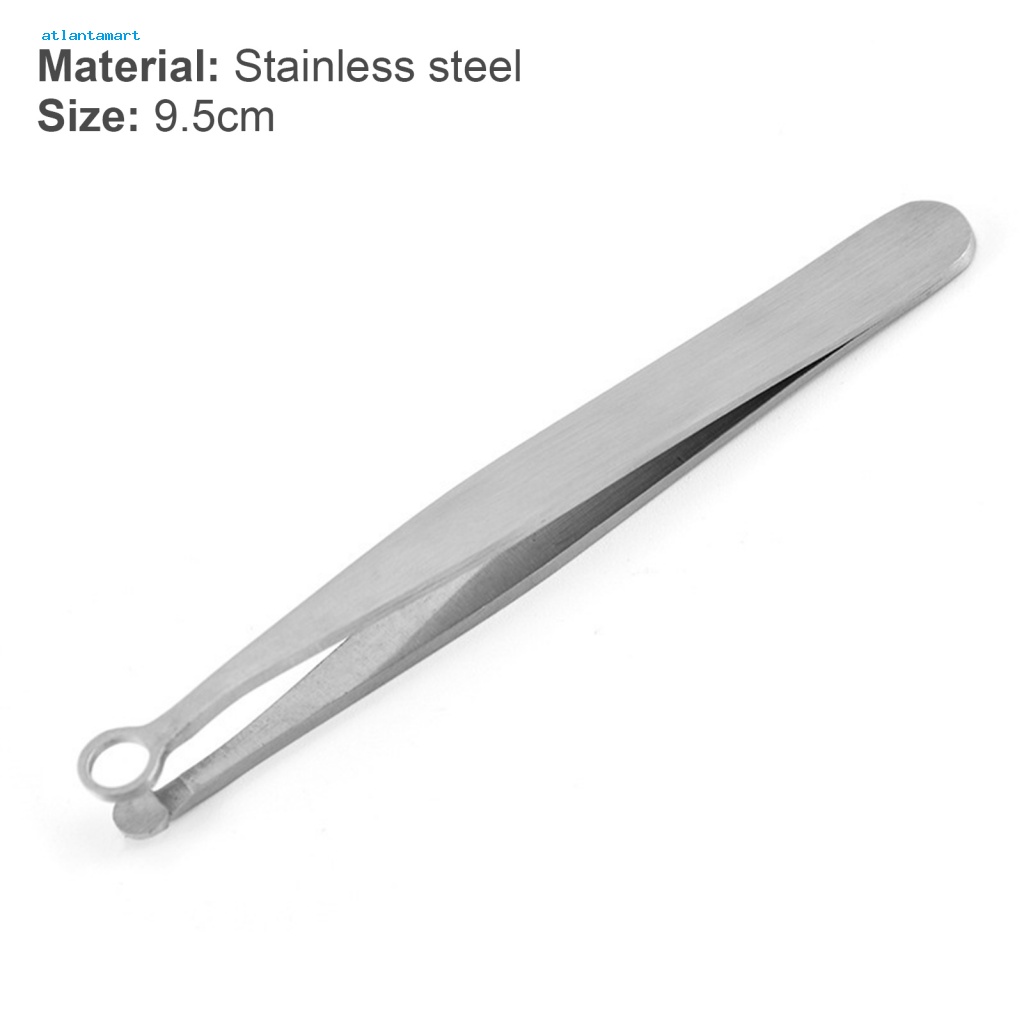 Túi Đựng Đồ Dùng Cao Cấp Tiện Dụng| Nhíp Tỉa Lông Mũi Đầu Tròn Bằng Thép Không Gỉ Xoay 360 Độ Chống Ăn Mòn