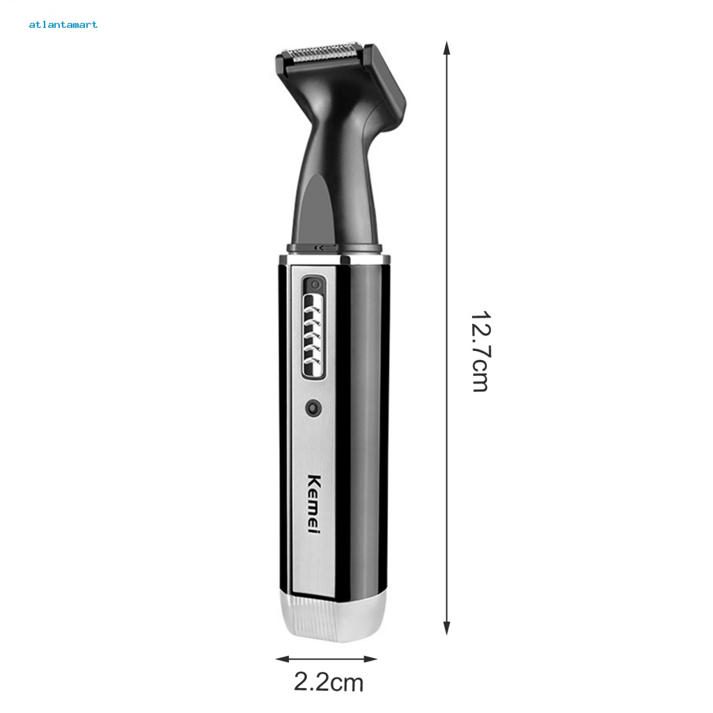 Túi Đựng Đồ Dùng Cao Cấp Tiện Dụng| 1 Bộ Dao Cạo Râu Điện Với 4 Đầu Thay Thế Đa Năng Có Thể Tháo Rời
