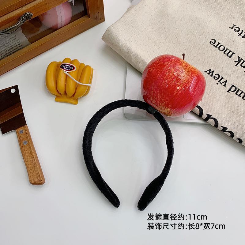 Băng Đô Cài Tóc Hình Trái Cây Ba Chiều Dễ Thương Cho Học Sinh