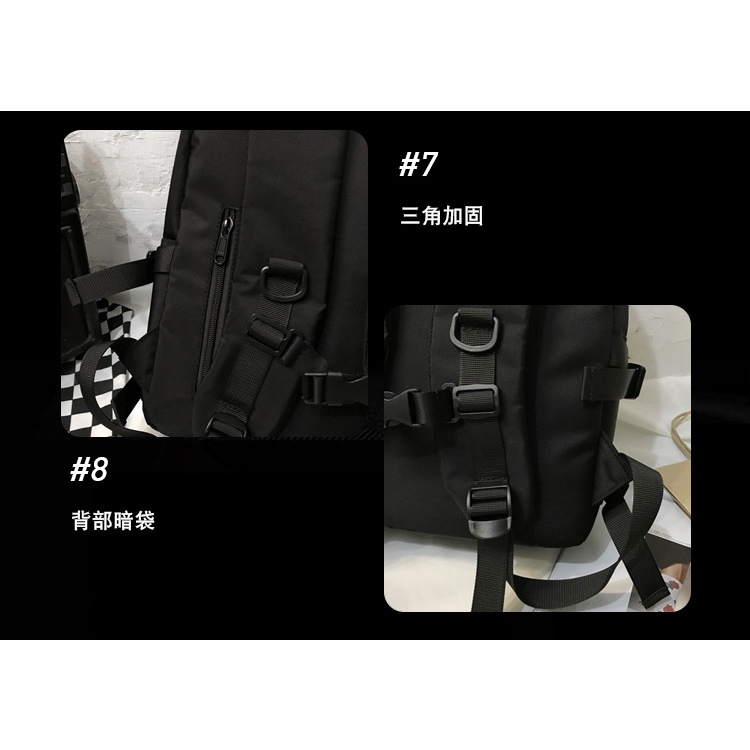 Ba Lô Đi Học / Du Lịch Kích Cỡ Lớn Phong Cách Thời Trang Hàn Quốc Dành Cho Cặp Đôi