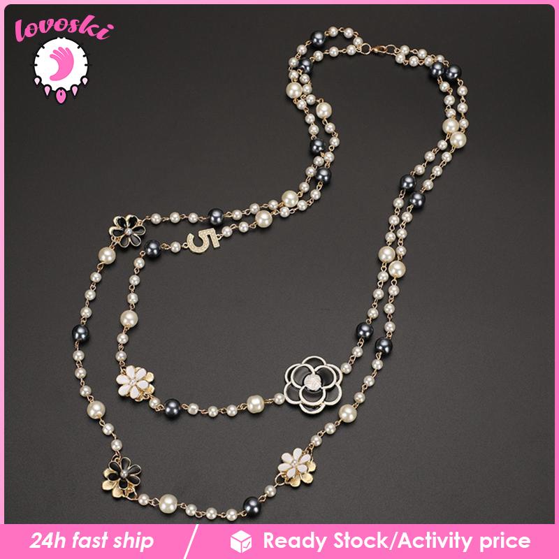 Vòng cổ Hai Lớp Đính Hạt Thời Trang Dành Cho Nữ