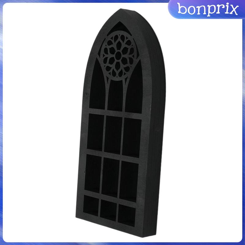 Kệ Gỗ Treo Tường Trưng Bày Tượng Nổi Hiện Đại