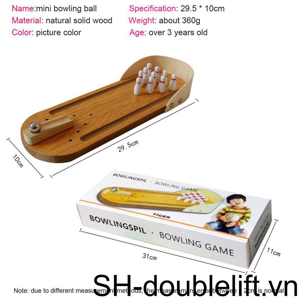 1 Bộ Trò Chơi Bằng Gỗ Mini Để Bàn Tương Tác Giữa Cha Mẹ Và Bé