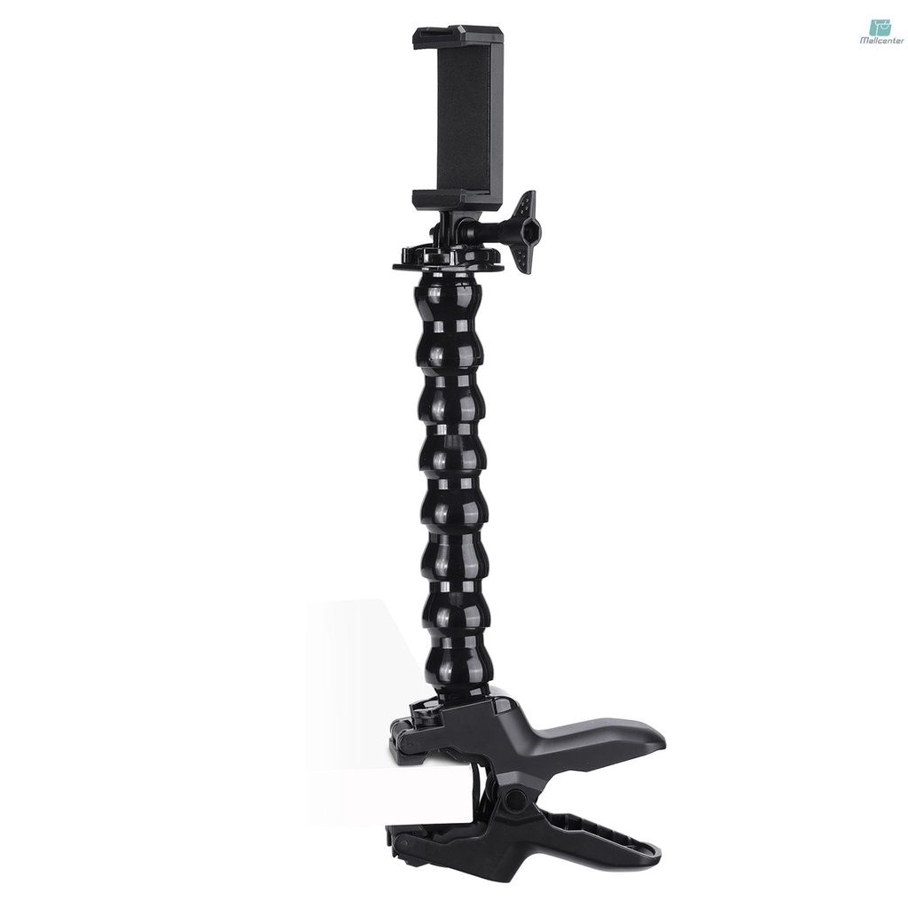 U-Select MP-4 Super Clamp Mount Adjustable Phone Mount Flexible Clip-on Bracket with Detachable Phone Holder Replacement for iPhone 14/13/12 &amp;  11/10/9