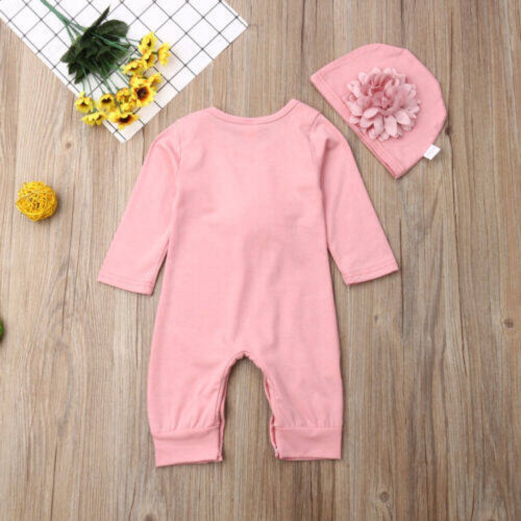 (MớI) Jumpsuit DàI Tay In Hoa Cho Bé GáI