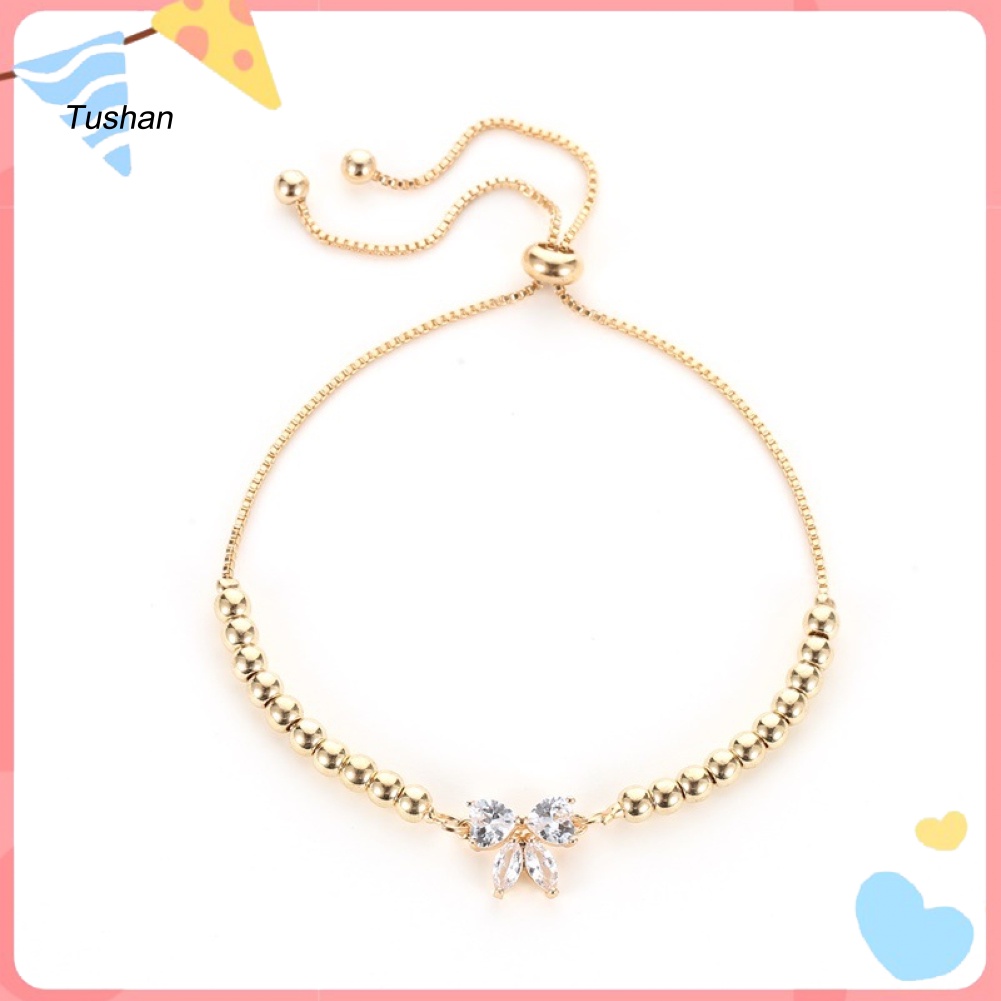 Vòng Đeo Tay Đính Đá Zirconia Thời Trang Dành Cho Nữ