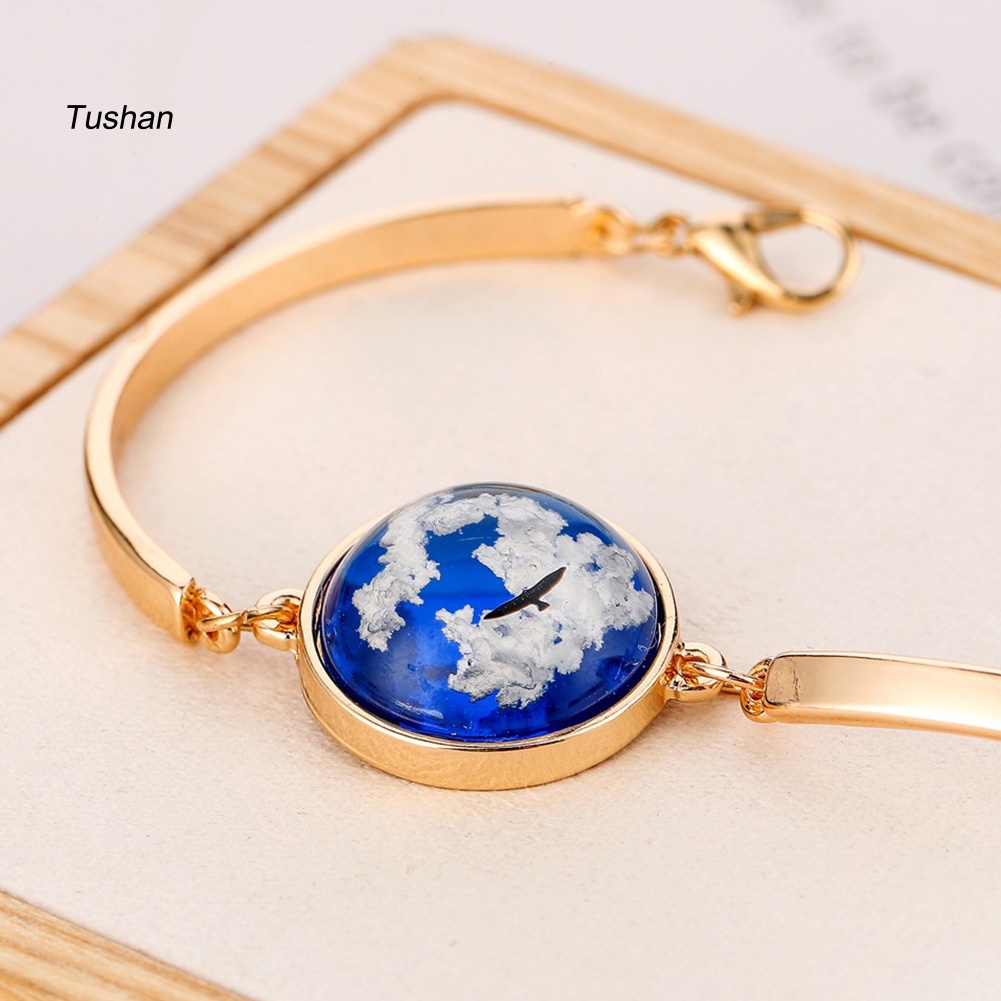 Vòng Đeo Tay Bằng Hợp Kim Hình Đại Bàng / Đám Mây Thời Trang Cho Nữ