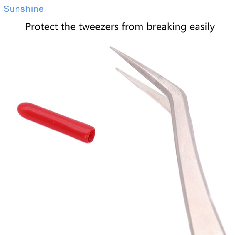 Bộ 10 Nhíp Gắn Lông Mi Giả Bằng Cao Su Tiện Dụng