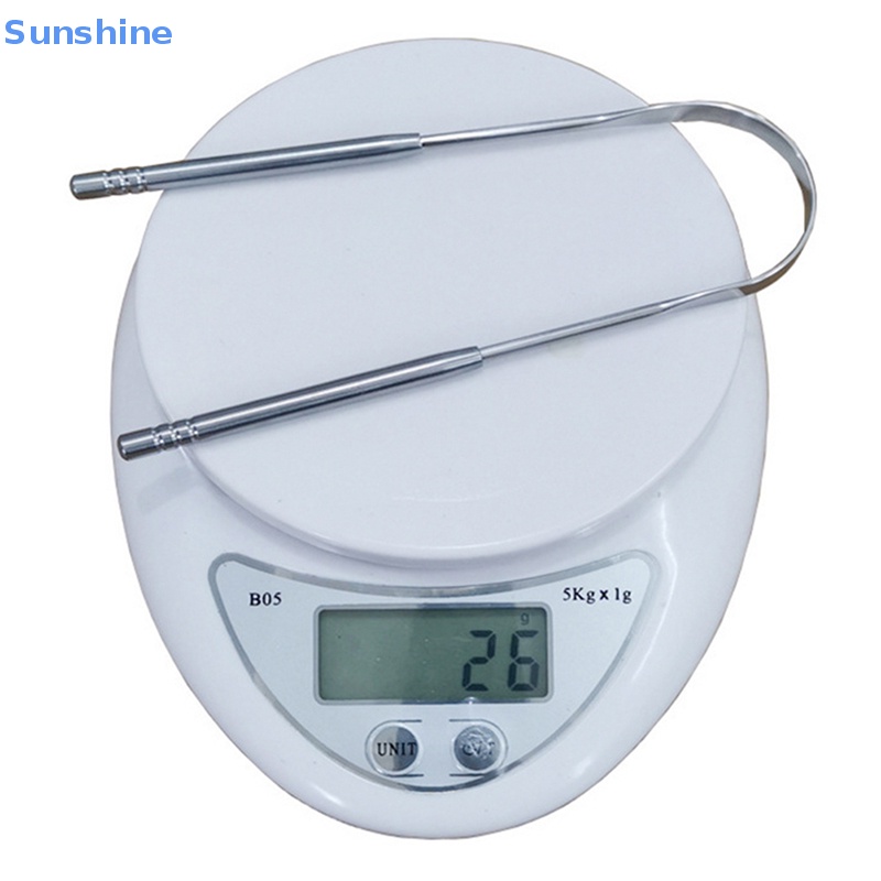 Dụng Cụ Cạo Lưỡi Bằng Thép Không Gỉ Vệ Sinh Răng Miệng