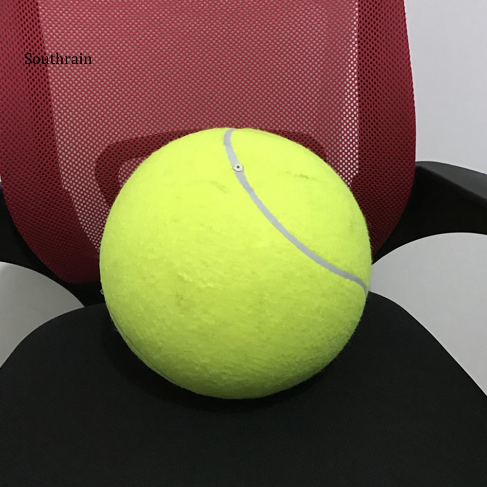 Banh Tennis Cao Su Bơm Hơi Siêu Bền Cho Cún Cưng 24cm