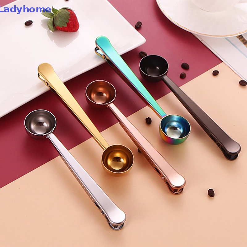 1 Muỗng Đong Cà Phê Bằng Thép Không Gỉ Kèm Túi Đựng