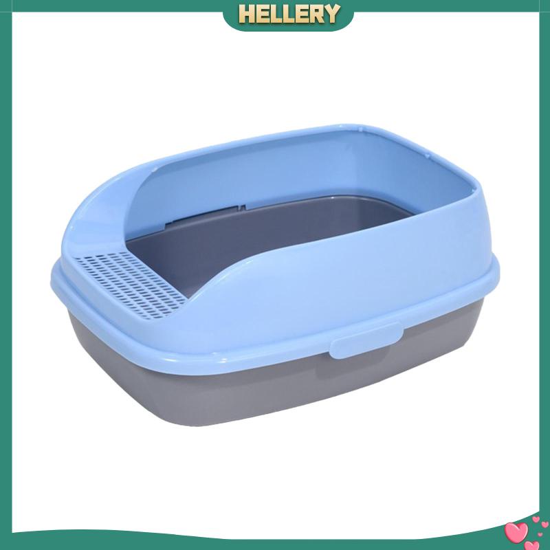 [HelleryVN] Khay Đựng Cát Vệ Sinh Cỡ Lớn Chống Văng Cho Mèo