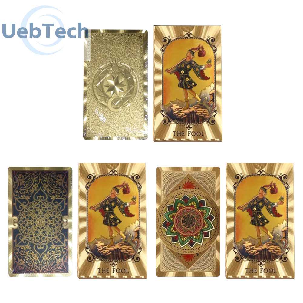 Bộ Bài Tarot Vàng Kim Chống Mài Mòn