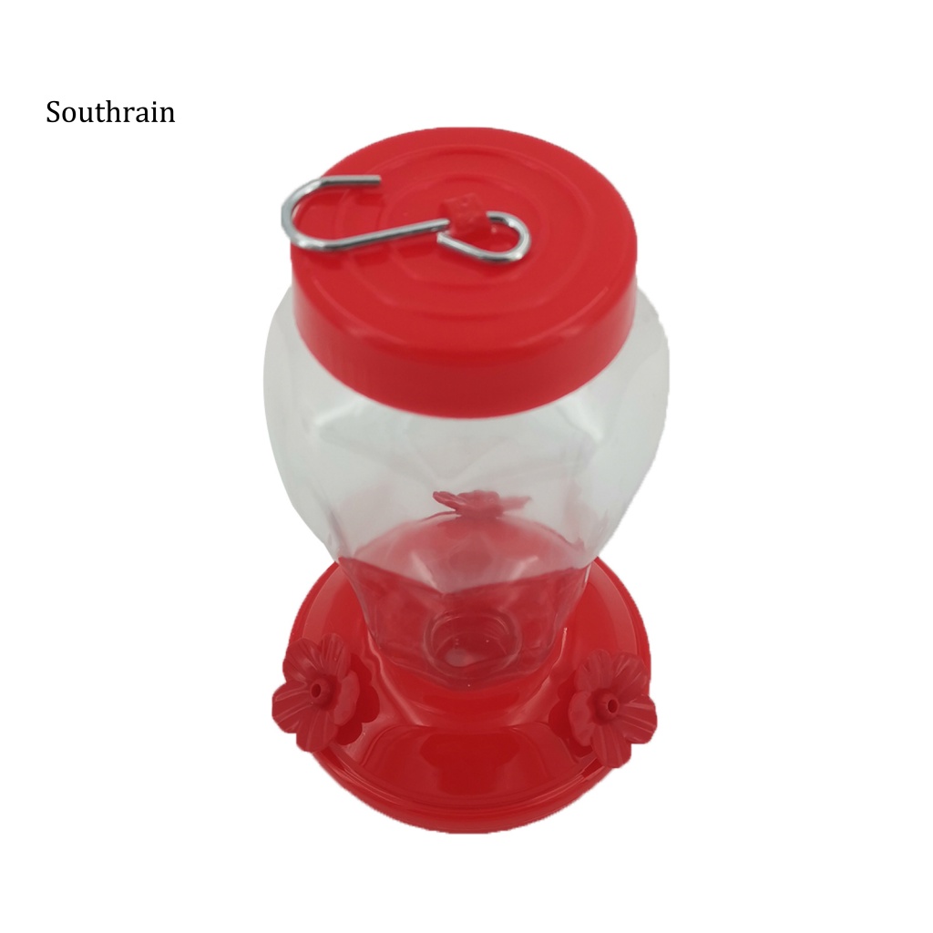 Bình Đựng Nước Trong Suốt Dung Tích Lớn Có Móc Treo Cho Chim Ruồi